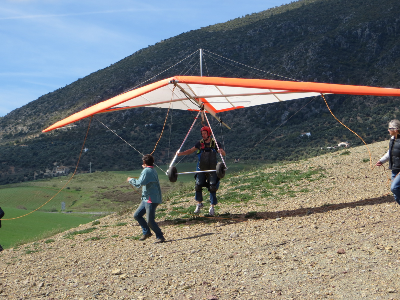 Lejair Hang Gliding Training Photos
