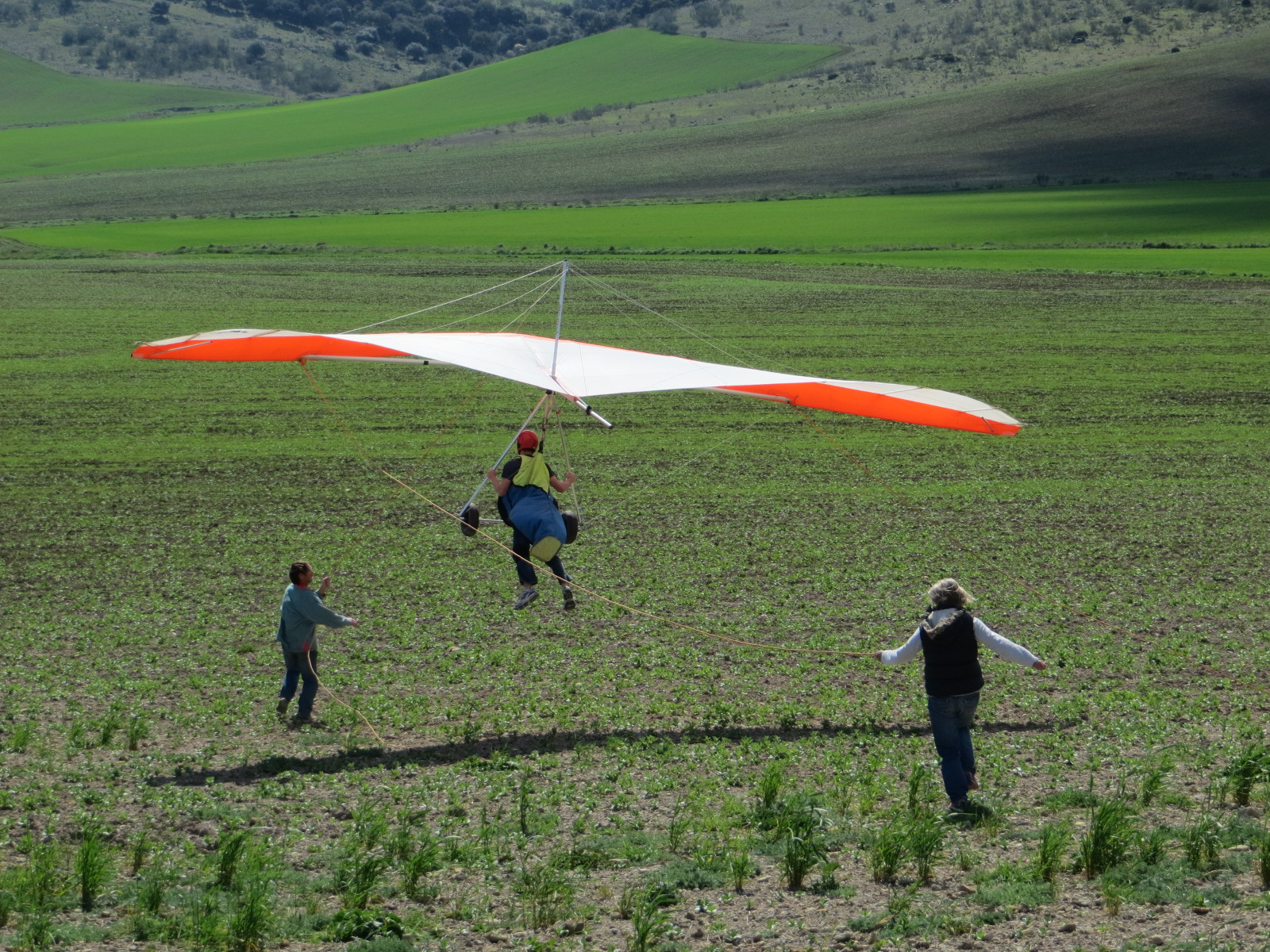 Lejair Hang Gliding Training Photos