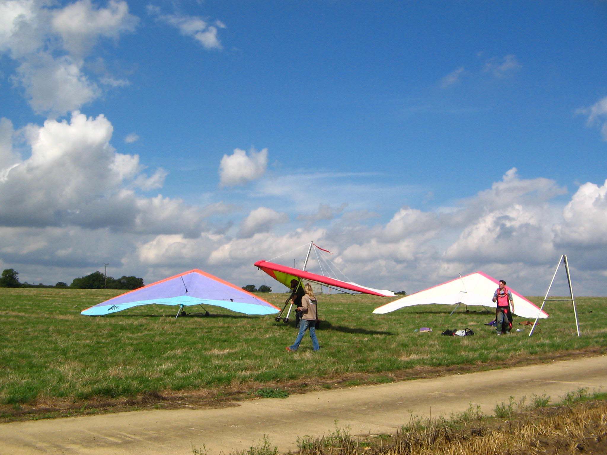 Lejair Hang Gliding Training Photos